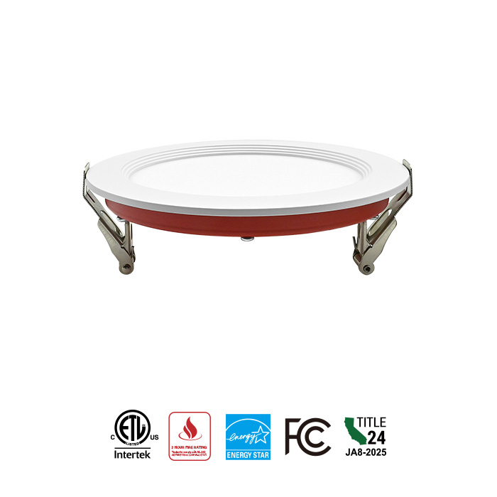 RD23A Fire Rated Baffle Round Slim Panel 4-6inch