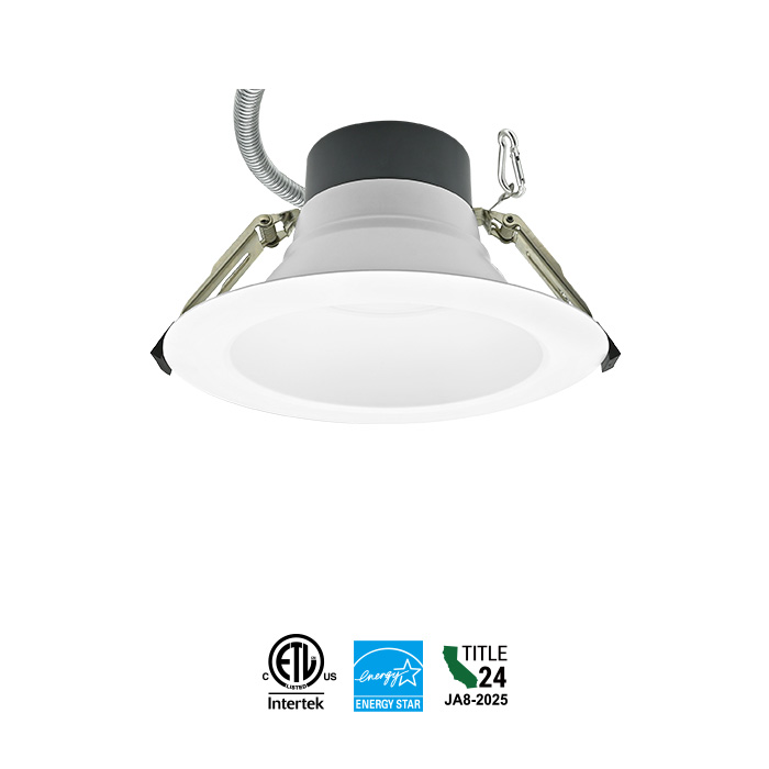 CD13 Deep Smooth Commercial Downlight  6-8-10inch