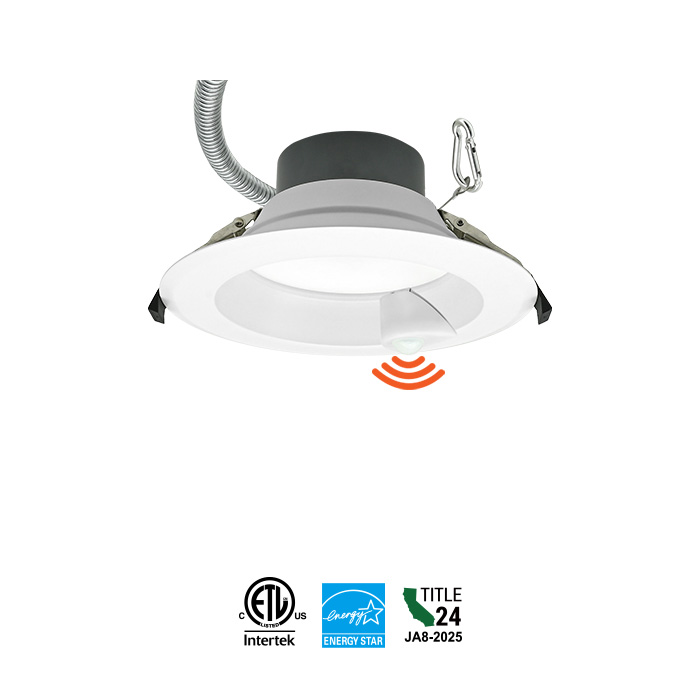 CD10A Commercial Downlight with PIR Sensor 6-8inch
