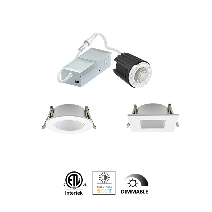 CD14 Led Modular Downlight With Switchable Beam Angle And Interchangeable Trim